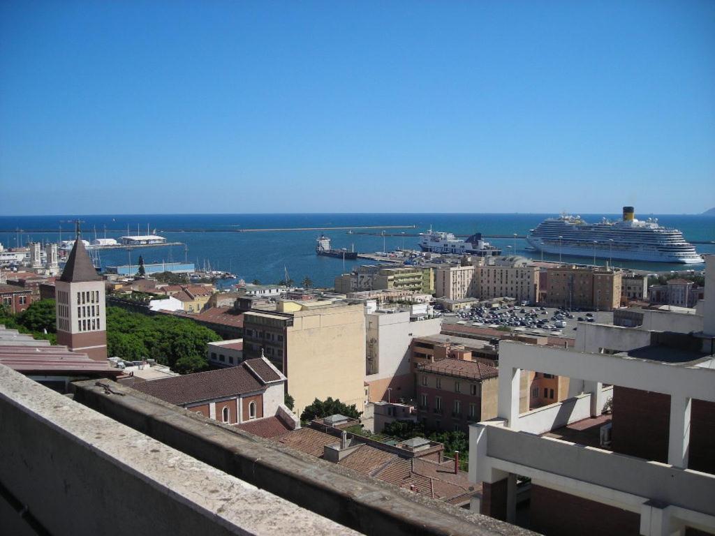 Appartamento Panoramico Cagliari, I Tre Grilli, Centro Экстерьер фото