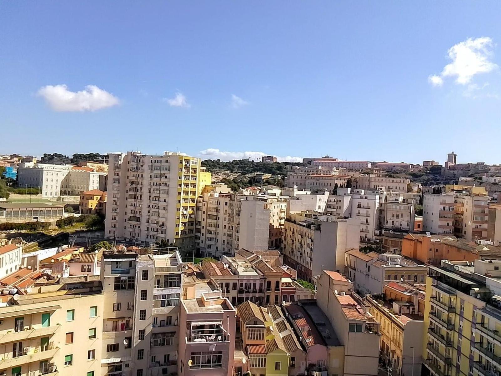 Appartamento Panoramico Cagliari, I Tre Grilli, Centro Экстерьер фото